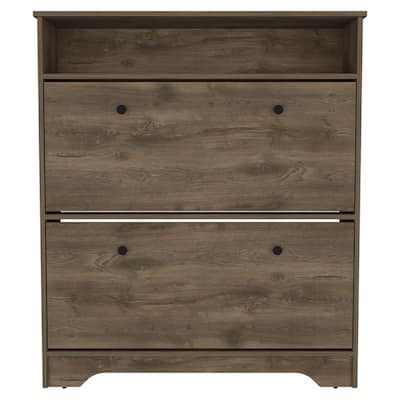 Brandford Shoe Rack, Superior Top, Two Shelves