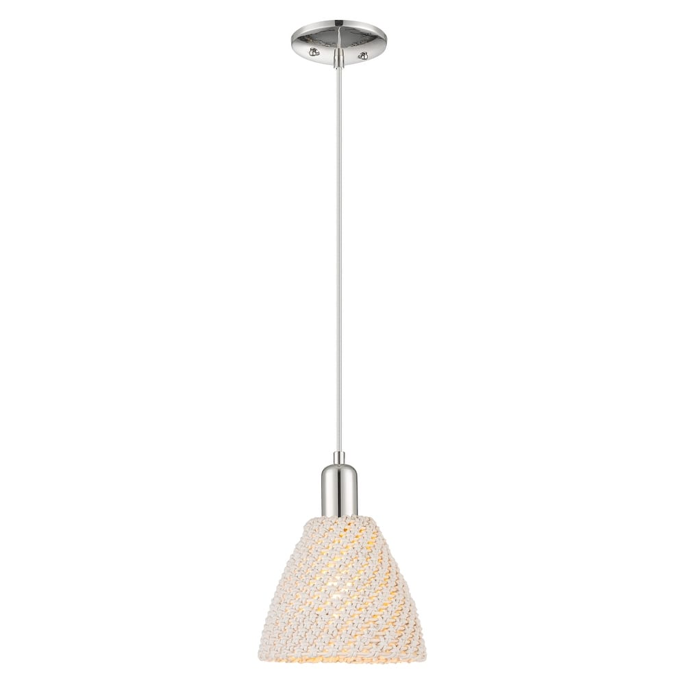 Innovations Lighting Downtown Urban - Natural Ballston Dome - 1 Light 8" Cord Hung Mini Pendant