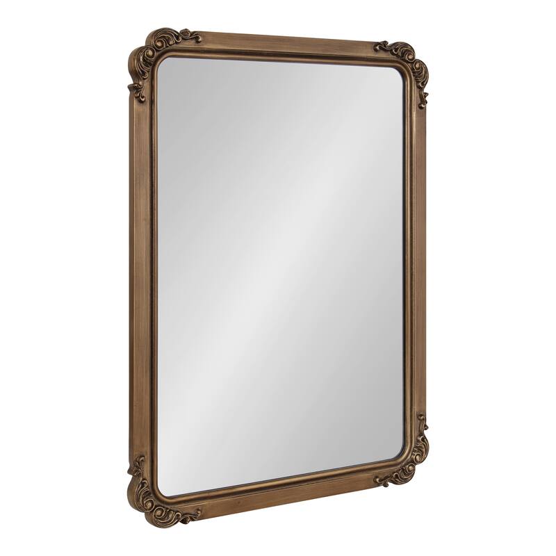 Kate and Laurel Ivette Rectangle Mirror - 25x35 - Gold