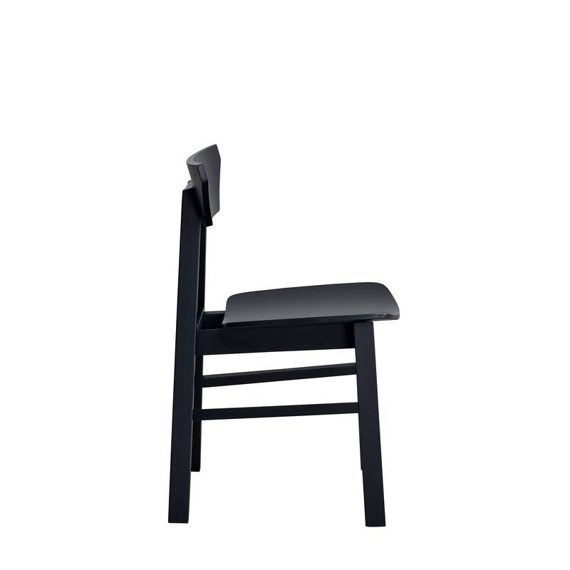 Briar Black Finish Side Chair (Set of 4)