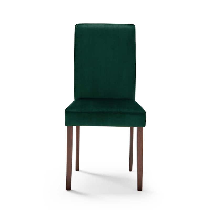 Copper Grove Piskent Velvet-upholstered Armless Dining Chairs (Set of 2)