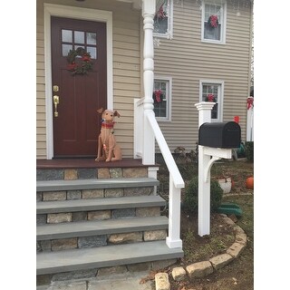 Shop Vinyl Mailbox Post, White by Lazy Hill Farm Designs ...