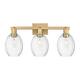 Option Brushed Brass / Clear