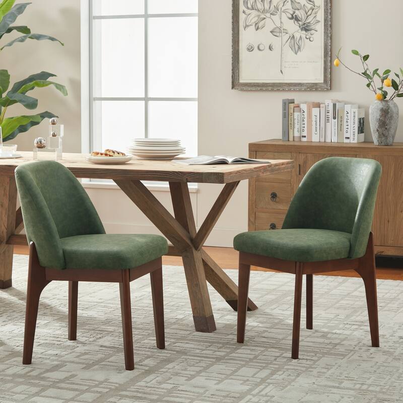 Set of 4 Solid Wood Dining Chair