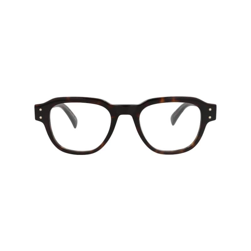 Dunhill Round-Frame Acetate Optical Frames - Havana Havana Transparent - Multi