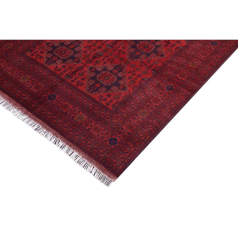 Southwestern Biljik Khal Mohammadi Aviana Red/Blue Rug - 5'10'' x 7'6''
