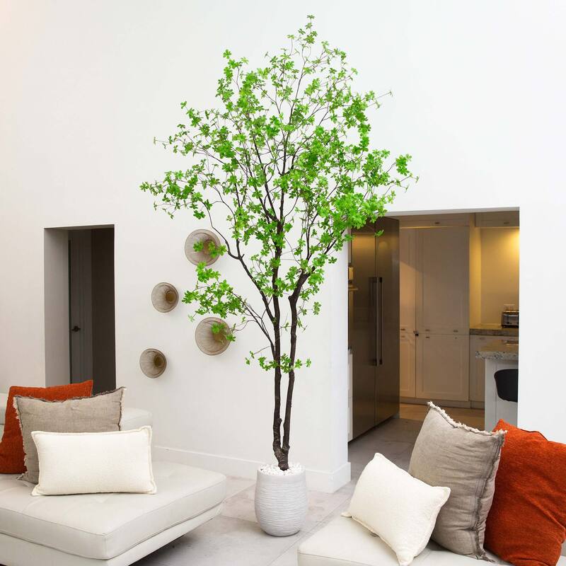 10' Artificial Minimalist Enkianthus Tree - Green