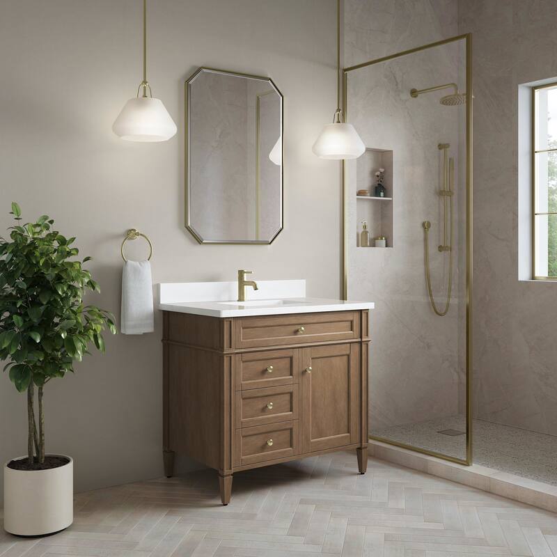 James Martin Vanities 655-V36-1WZ Brittany 36" Free Standing Single