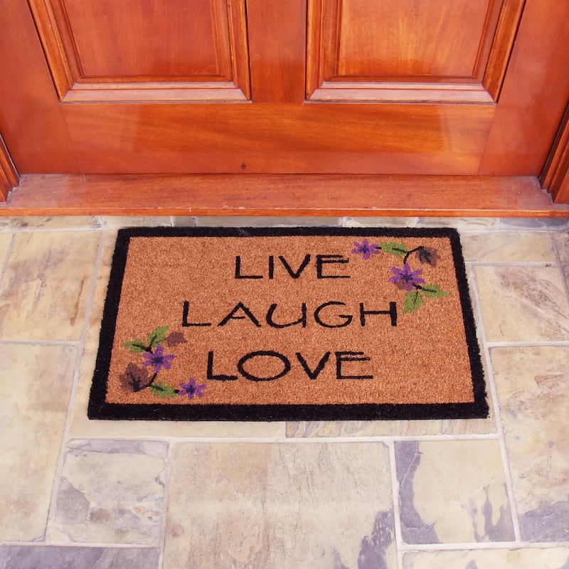 Rubber-Cal "Enduring Love" Doormat Kit - 18" x 30" - 2 Door Mats