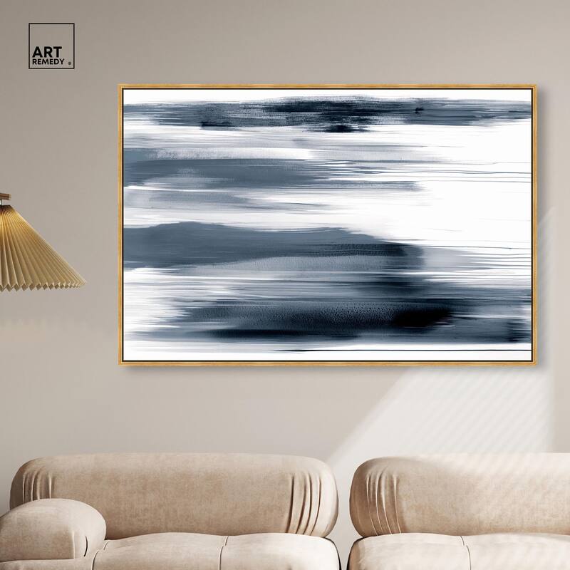 Blue Mirage Canvas by Art Remedy