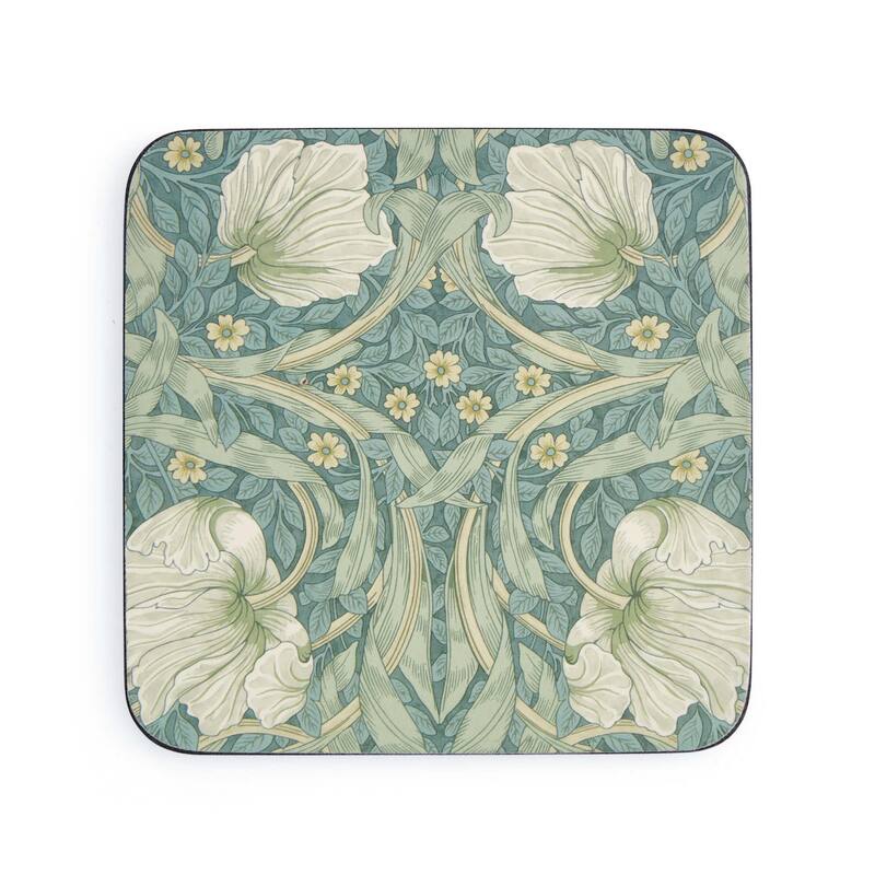 Pimpernel Morris & Co Coasters Set of 6 Assorted Designs - 4"x4"