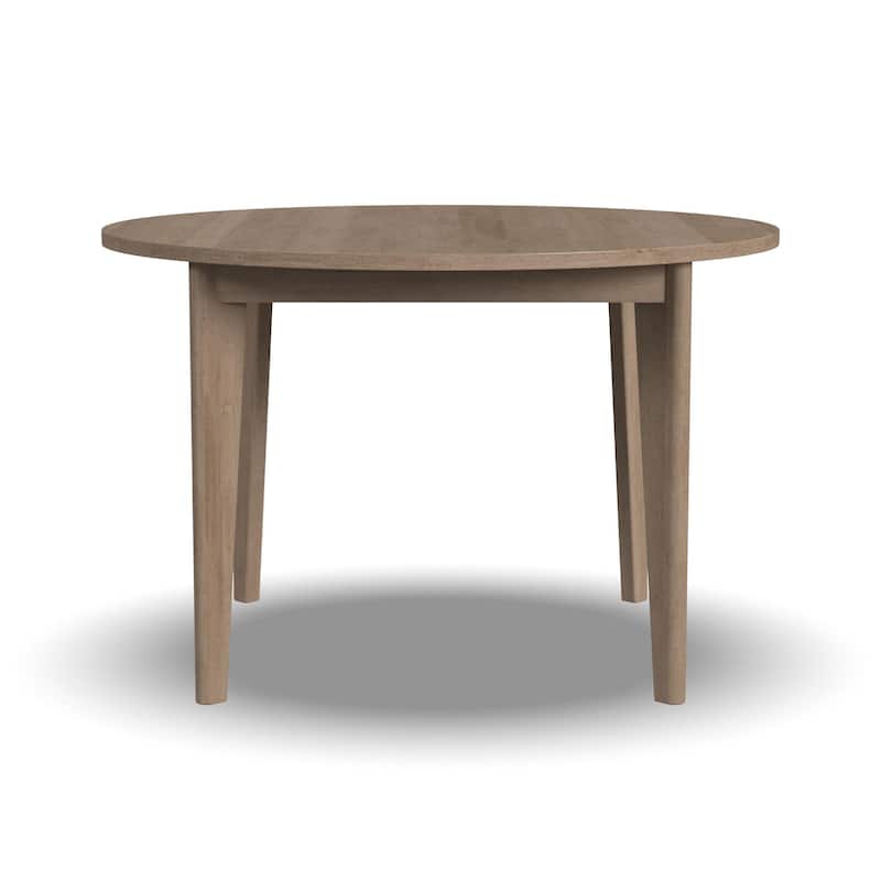 Brentwood Brown Wood Round Dining Table