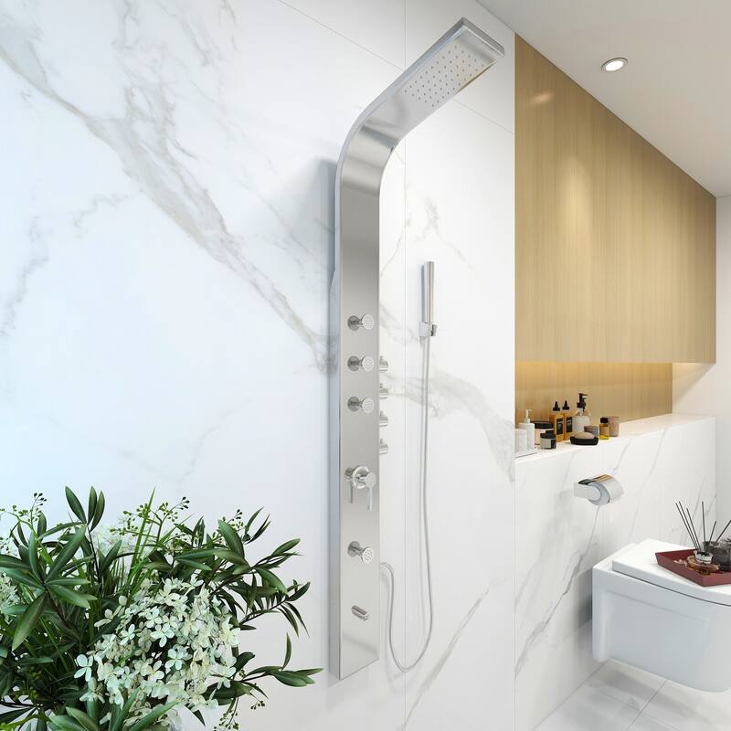 Body Jet Tower System Multi-function Shower Panel with Shower Head