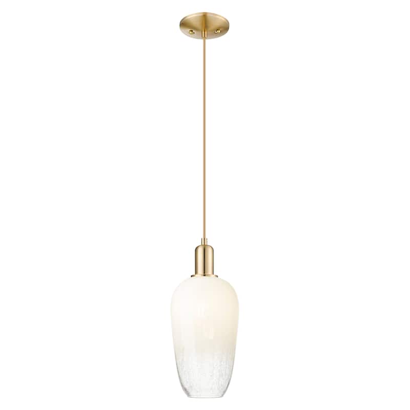 Innovations Lighting Downtown Urban - Brookhaven Flute - 1 Light 7" Cord Hung Mini Pendant