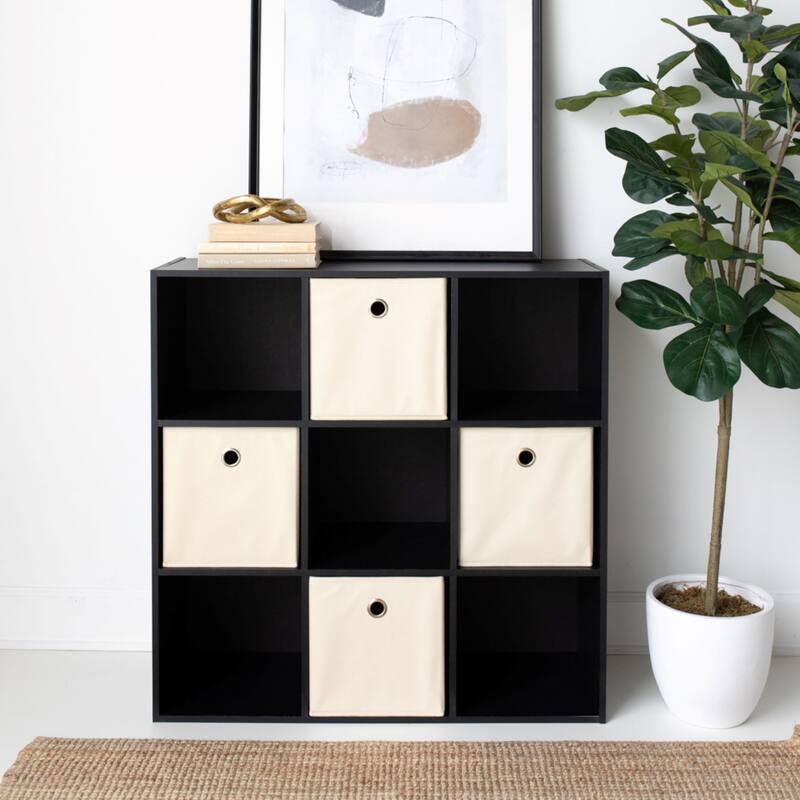 Signature Design by Ashley Langdrew Black Cube Organizer
