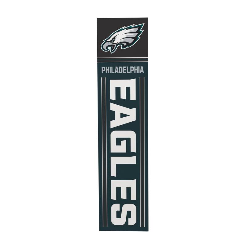 47" Double Sided Seasonal Porch Leaner, Philadelphia Eagles - 47" x 11.25"