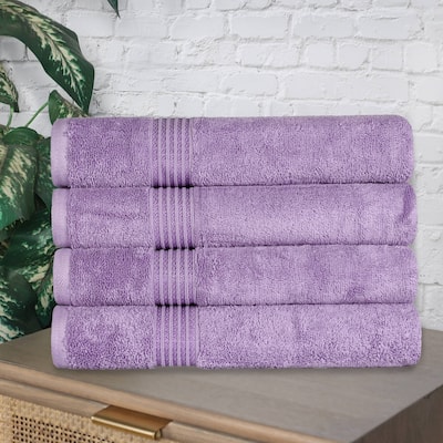 Superior Heritage Egyptian Cotton Absorbent Bath Towel Set of 4