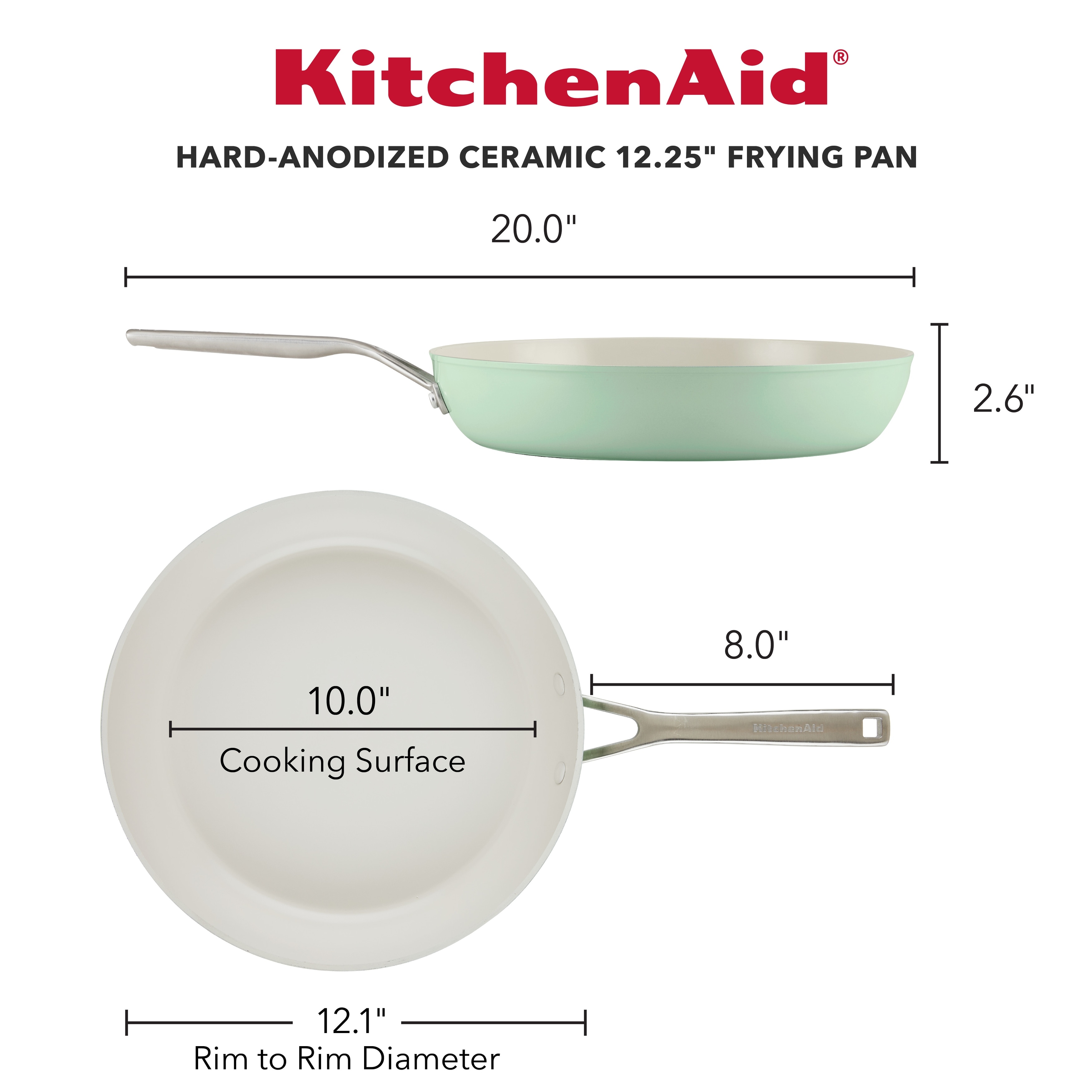 KitchenAid Hard-Anodized Induction Nonstick Wok with Helper Handle