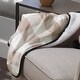 preview thumbnail 5 of 4, Lambs & Ivy Baby Farm Buffalo Check Sherpa Baby Blanket - Taupe