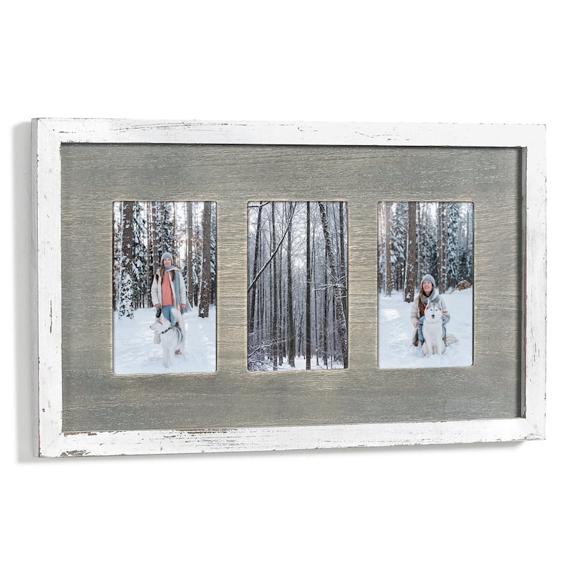 Adeco Wood Wall Photo Frame