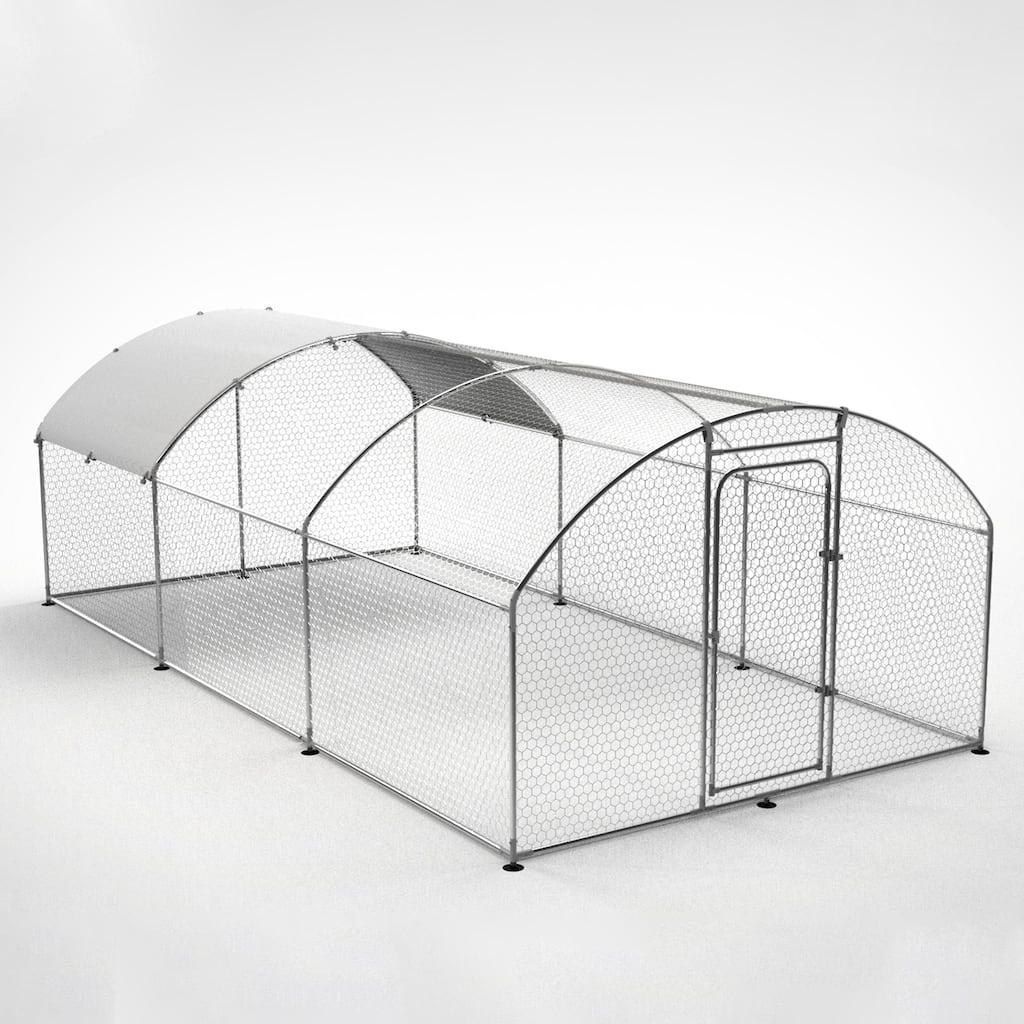 Chicken Coop with Waterproof Anti-UltravioletCover