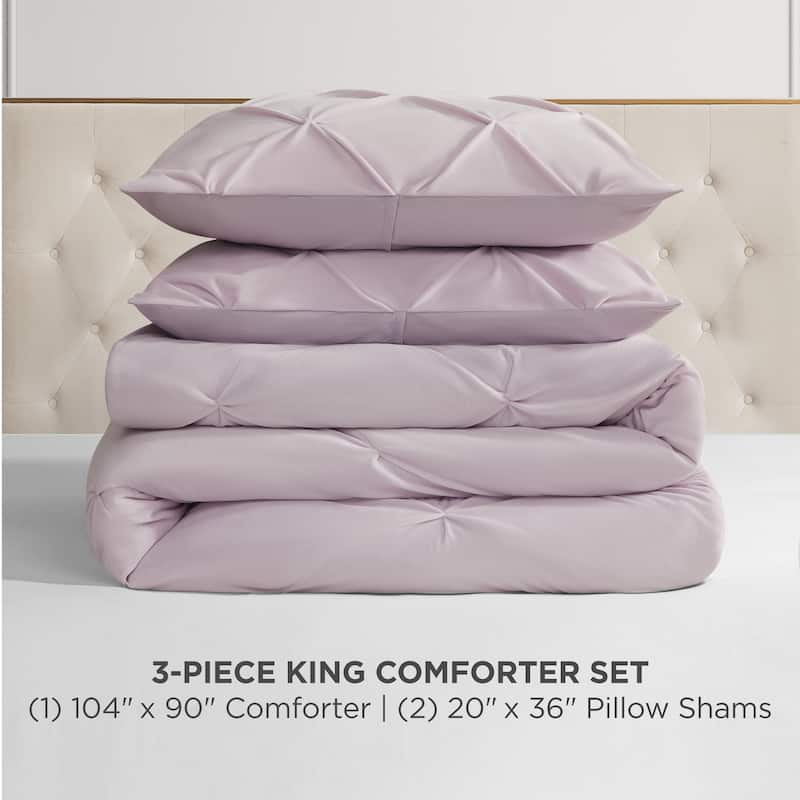 Juicy Couture Kiss Pleat Plush Comforter Sets