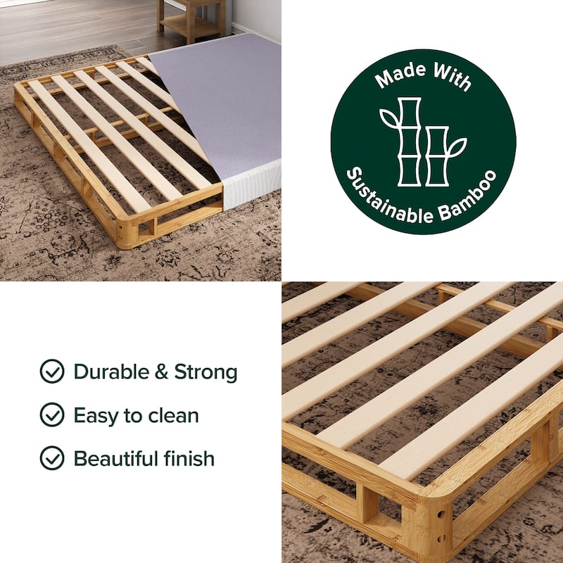 Priage by ZINUS 4inch Bamboo Box Spring