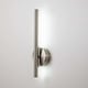 preview thumbnail 2 of 31, Modern Industrial Minimalist Metal LED Integrated Linear Strip Wall Light Sconce