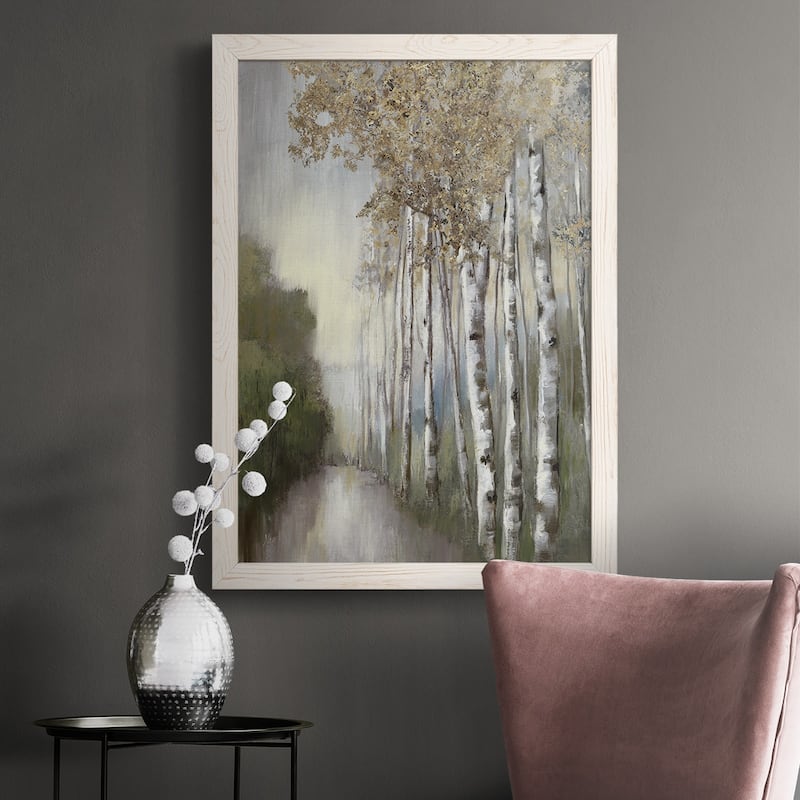 Woodland Walk Neutral-Premium Framed Canvas - Ready to Hang