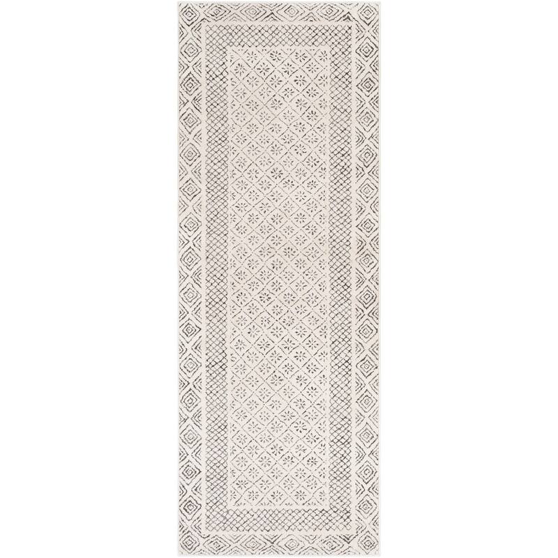 Artistic Weavers Tiffany Grey Bohemian Border Area Rug