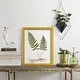 preview thumbnail 32 of 138, Nature Printed Ferns IX -Framed Print w/glass-Cherry Red