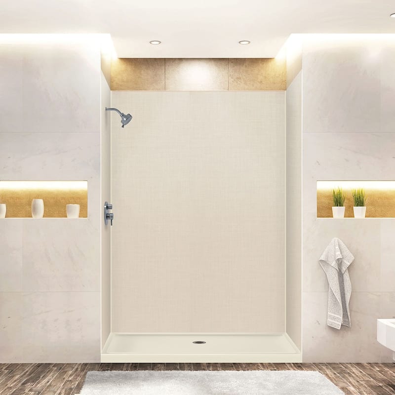 Transolid Expressions 32-in X 60-in X 96-in Glue to Wall Shower/Walls - 60" x 32" x 96"