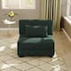 Option Hunter Green-Armless Sofa