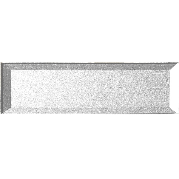 Miseno MT-WHSFOB0416-ES Forever - 4" x 16" Rectangle Wall Tile - Semi-Gloss Visual - Silver