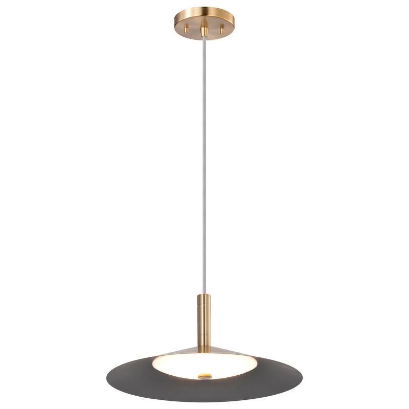 Corrine 14 Inch LED Pendant Burnished Brass 3K/4K/5K CCT Selectable - Burnished Brass