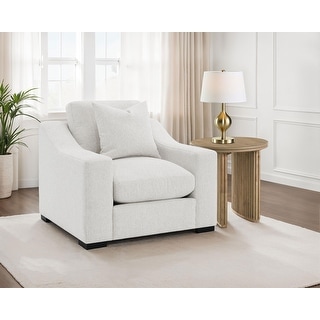 Ashlyn Upholstered Sloped Arm Accent Chair