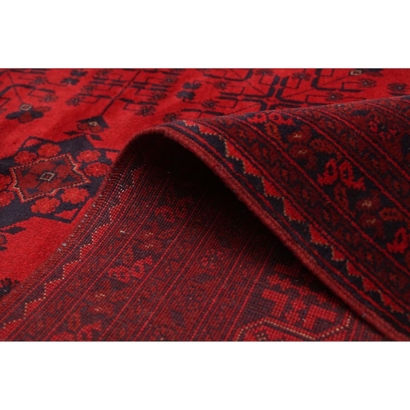 ECARPETGALLERY Hand-knotted Finest Khal Mohammadi Red Wool Rug - 10'0 x 12'10