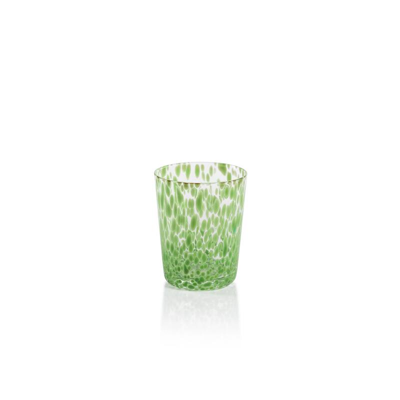 Willa Speckled Glass Tumblers, Set of 6