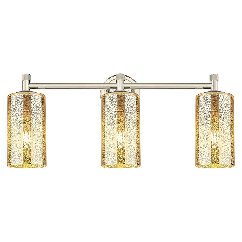 Innovations Lighting 434-3W-G434-7ME Crown Point 3 Light 24" Wide - Polished Nickel