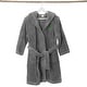preview thumbnail 9 of 17, Sweet Kids 100% Polyester SUPER PLUSH Double Brushed Hooded Bathrobe - TURTLE