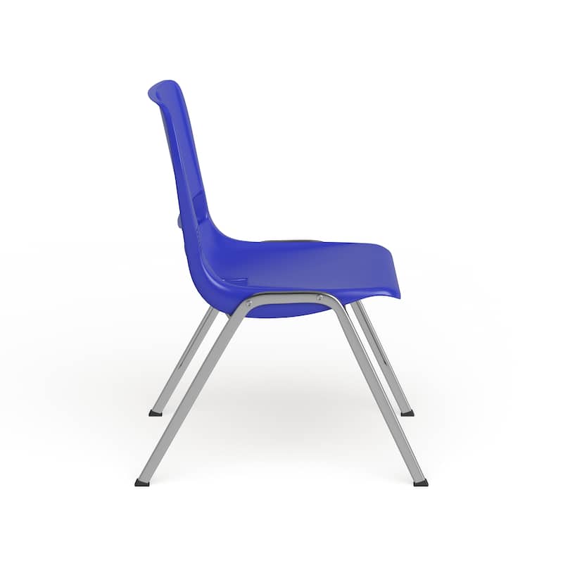 Kid's Ergonomic Shell Stack Chair with 14" Seat Height