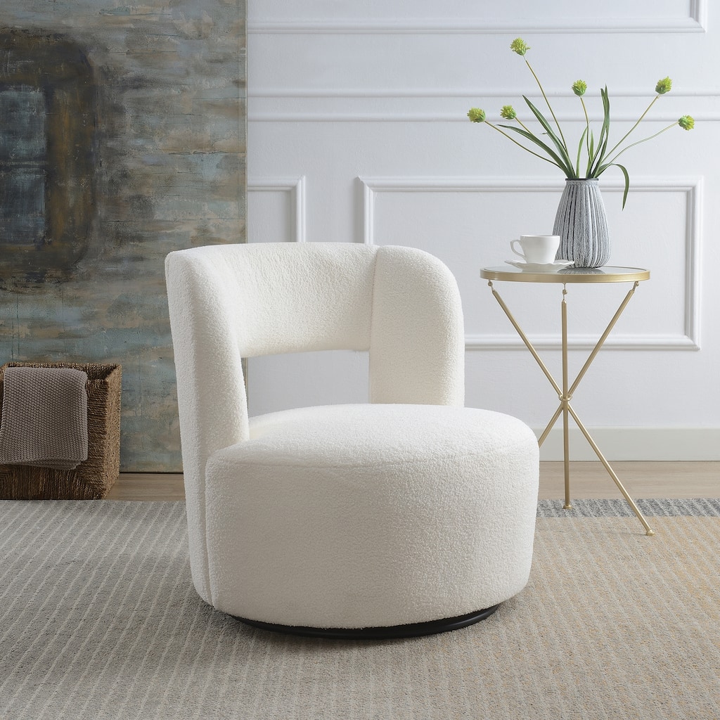 Teddy Swivel Chair with 360° Rotation