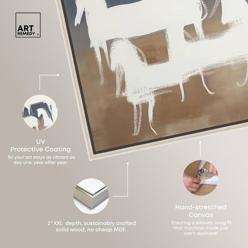 Phantom Herd Canvas by Art Remedy