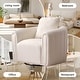 preview thumbnail 9 of 8, Swivel Barrel Chair, Comfy Round Accent Sofa Chair, 360 Degree Swivel Barrel Club Chair, Leisure Arm Chair