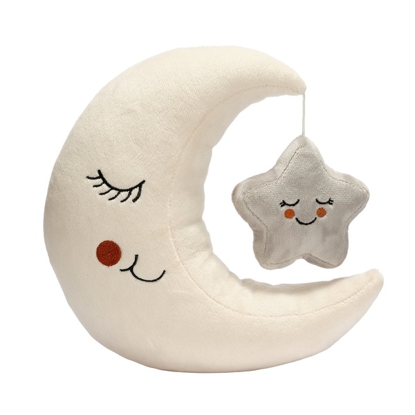 slide 2 of 6, Lambs & Ivy Goodnight Moon and Star Plush Stuffed Toy - Cream/Gray