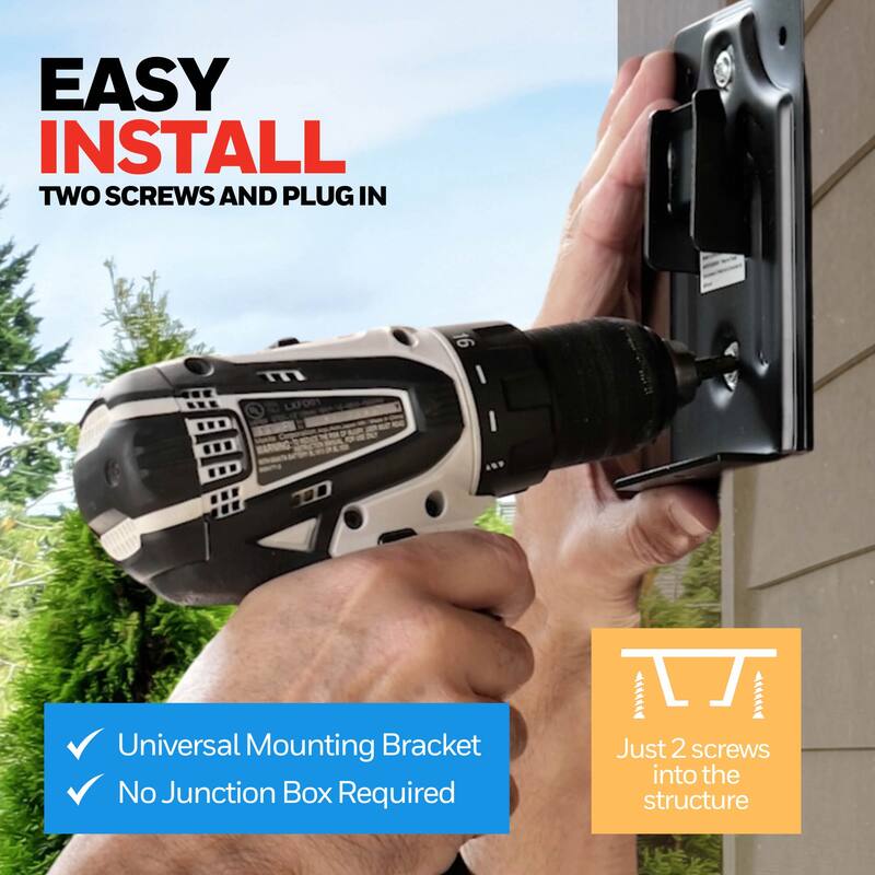 20" Honeywell Matte Black Outdoor Wet-Rated Wall Fan with Remote Control - 20 Inches