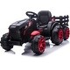 preview thumbnail 1 of 24, Kids Ride On Tractor with Trailer, 12V Battery Powered Electric Black