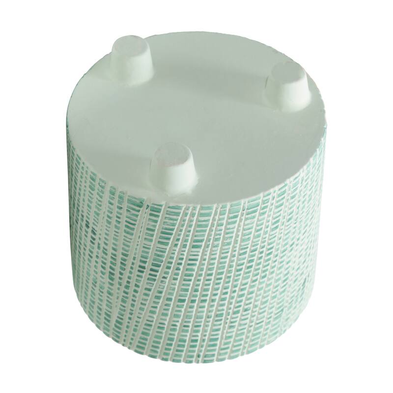 Sagebrook Home Modern Abstract Footed Ceramic Planter Set of 2