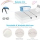 preview thumbnail 20 of 42, Babyjoy Portable Baby Bed Side Sleeper Infant Travel Crib W/Carrying - See Details