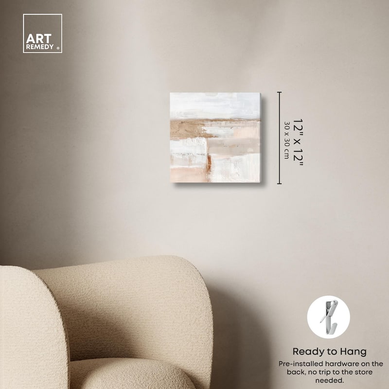 Sediment Planes III Canvas by Art Remedy, Gallery Wrapped